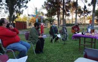 Villa Grimaldi ceremonia pepe Aldunate