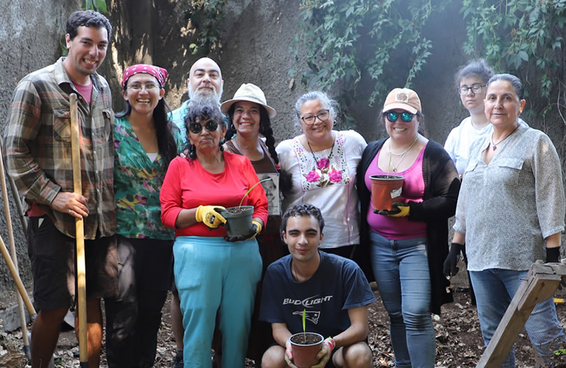 Trabajos voluntarios en el Parque por la Paz Villa Grimaldi 2024: Cultivando la memoria y la cooperación