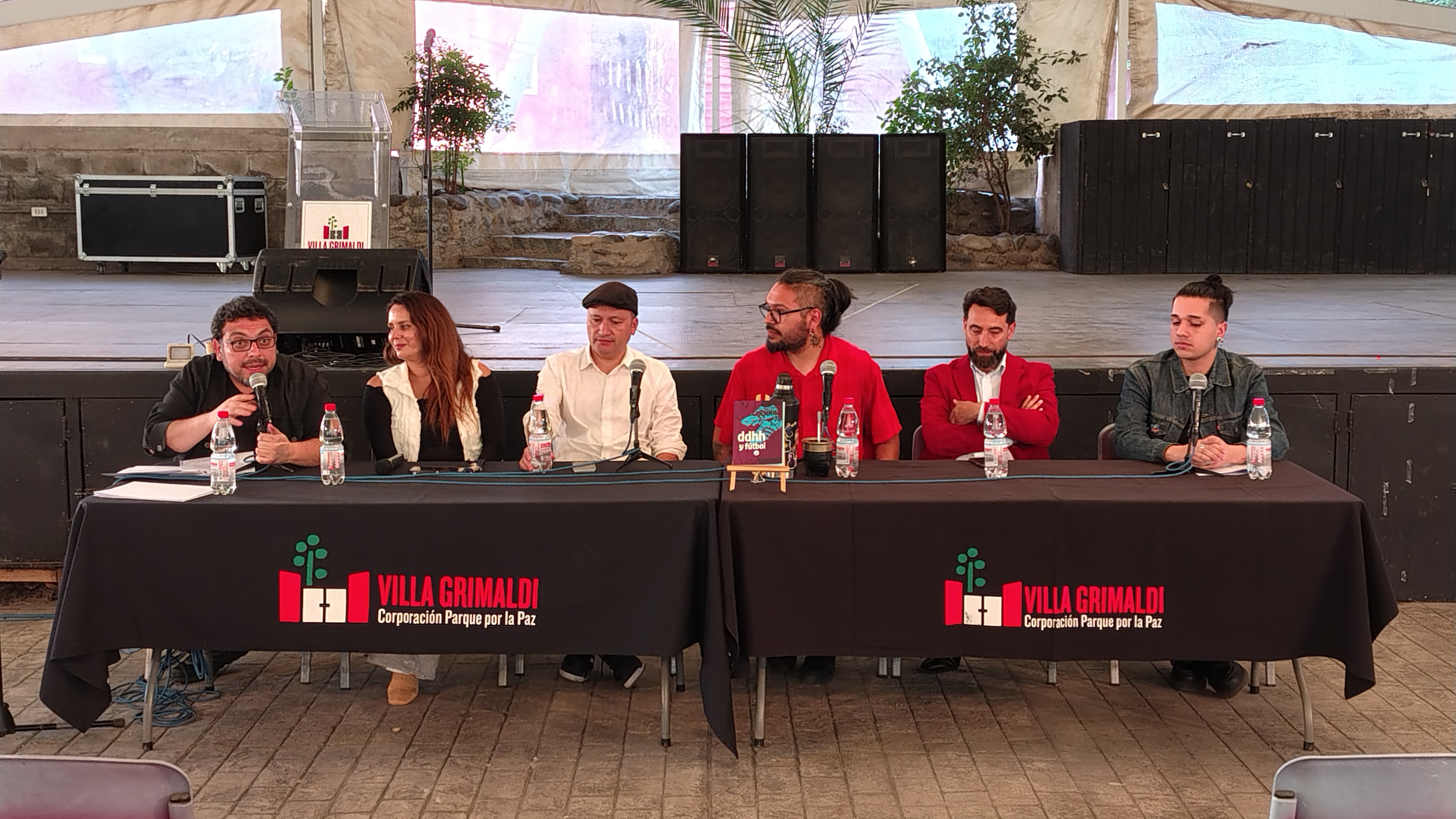 Lanzan en Villa Grimaldi el libro «DDHH y Fútbol»: Un llamado a la memoria y la transformación social en el deporte