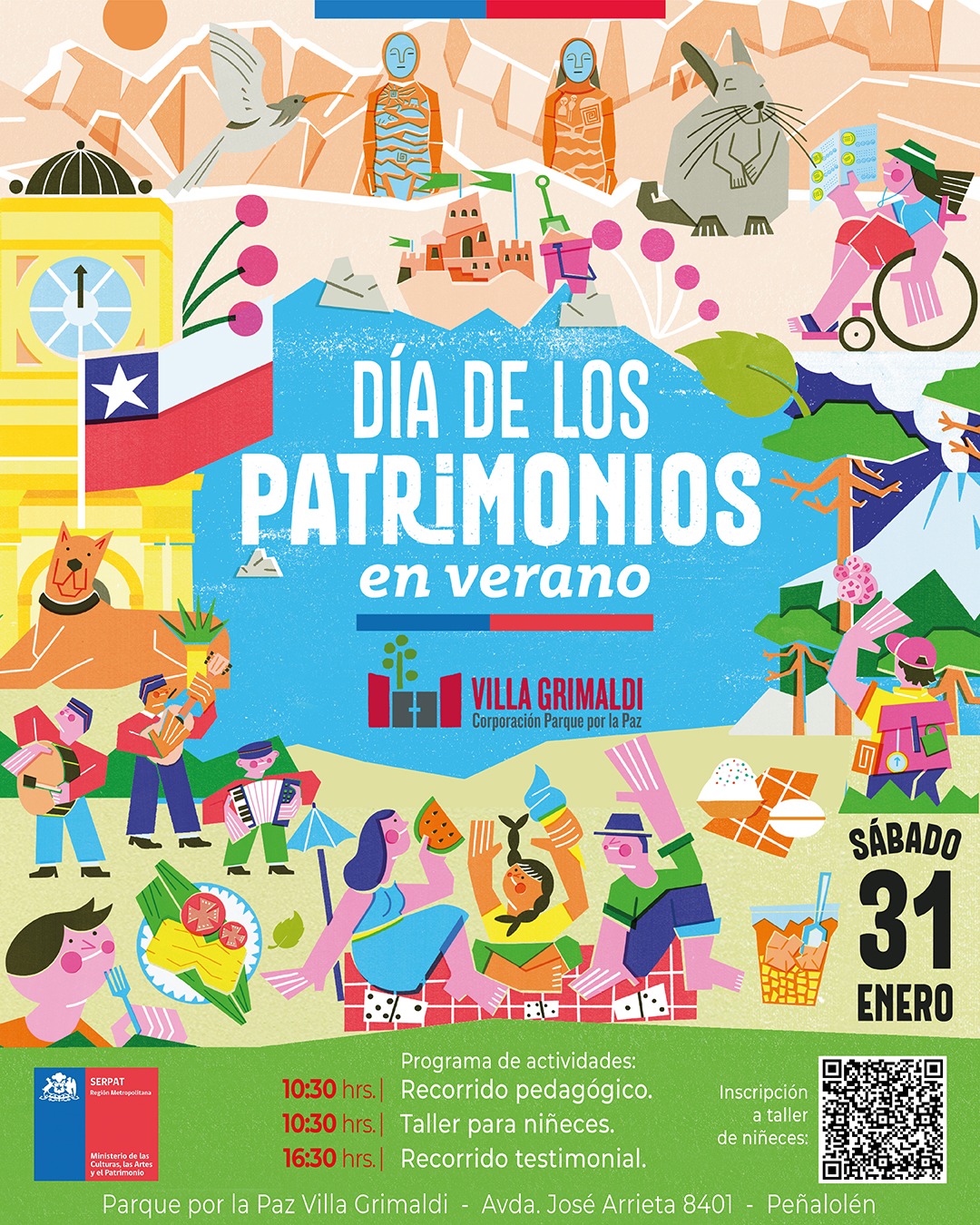 Día de los Patrimonios en Verano 2026