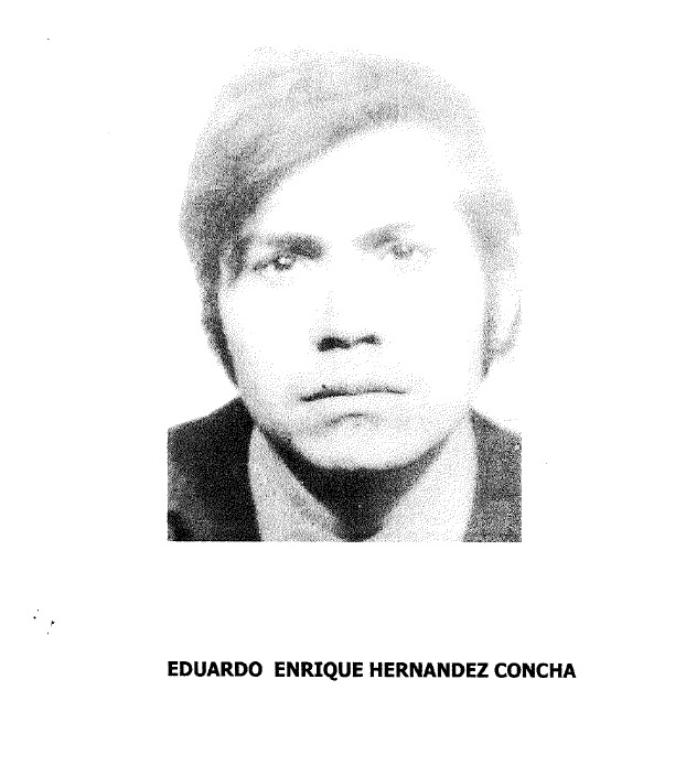 SOLICITUD PARA UBICAR A TESTIGOS DE LA DETENCIÓN DE EDUARDO HERNÁNDEZ CONCHA