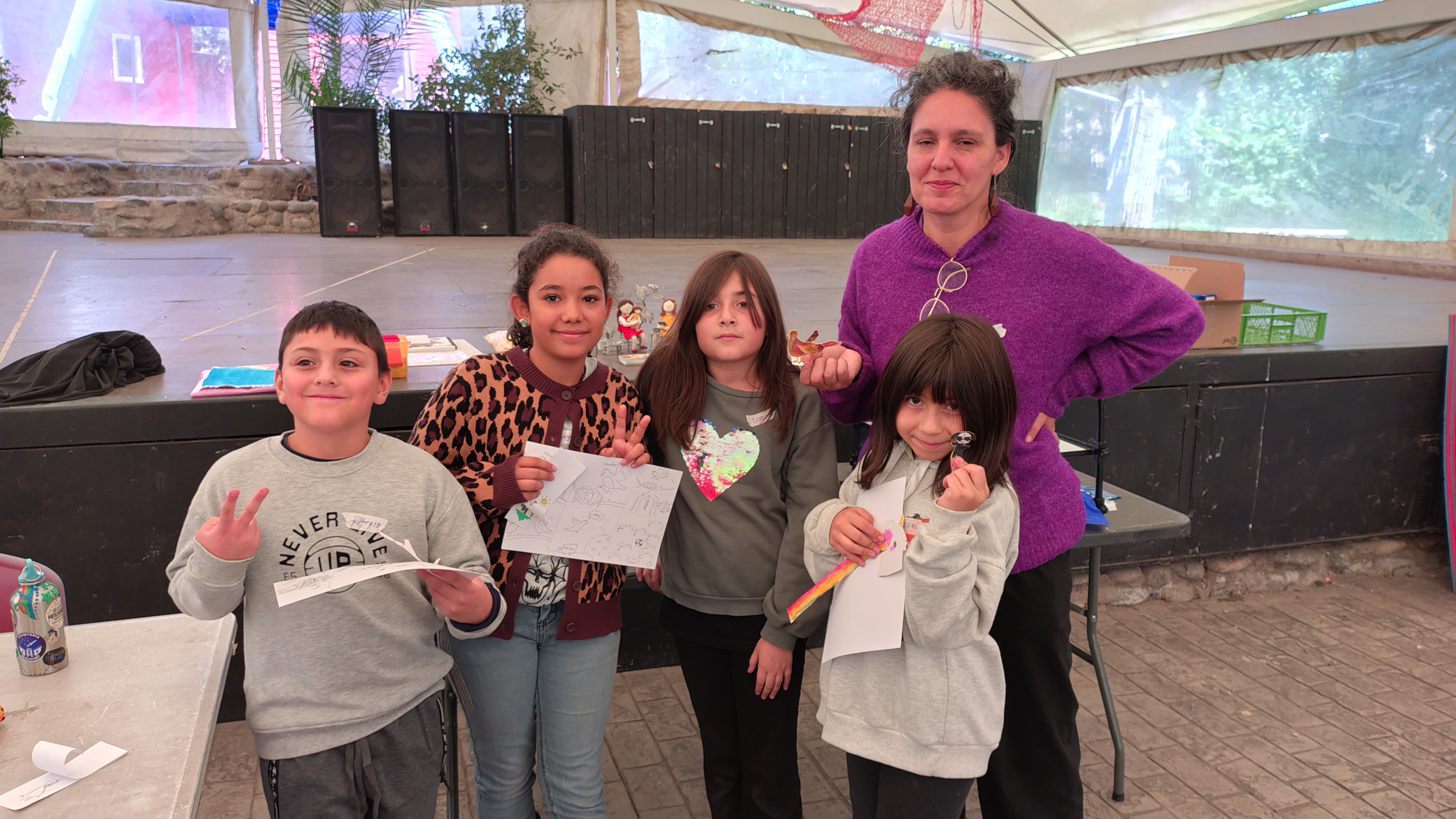 TALLER DE STOP MOTION PARA NIÑAS Y NIÑOS EN VILLA GRIMALDI: ESTIMULANDO CREATIVIDAD Y DERECHOS HUMANOS