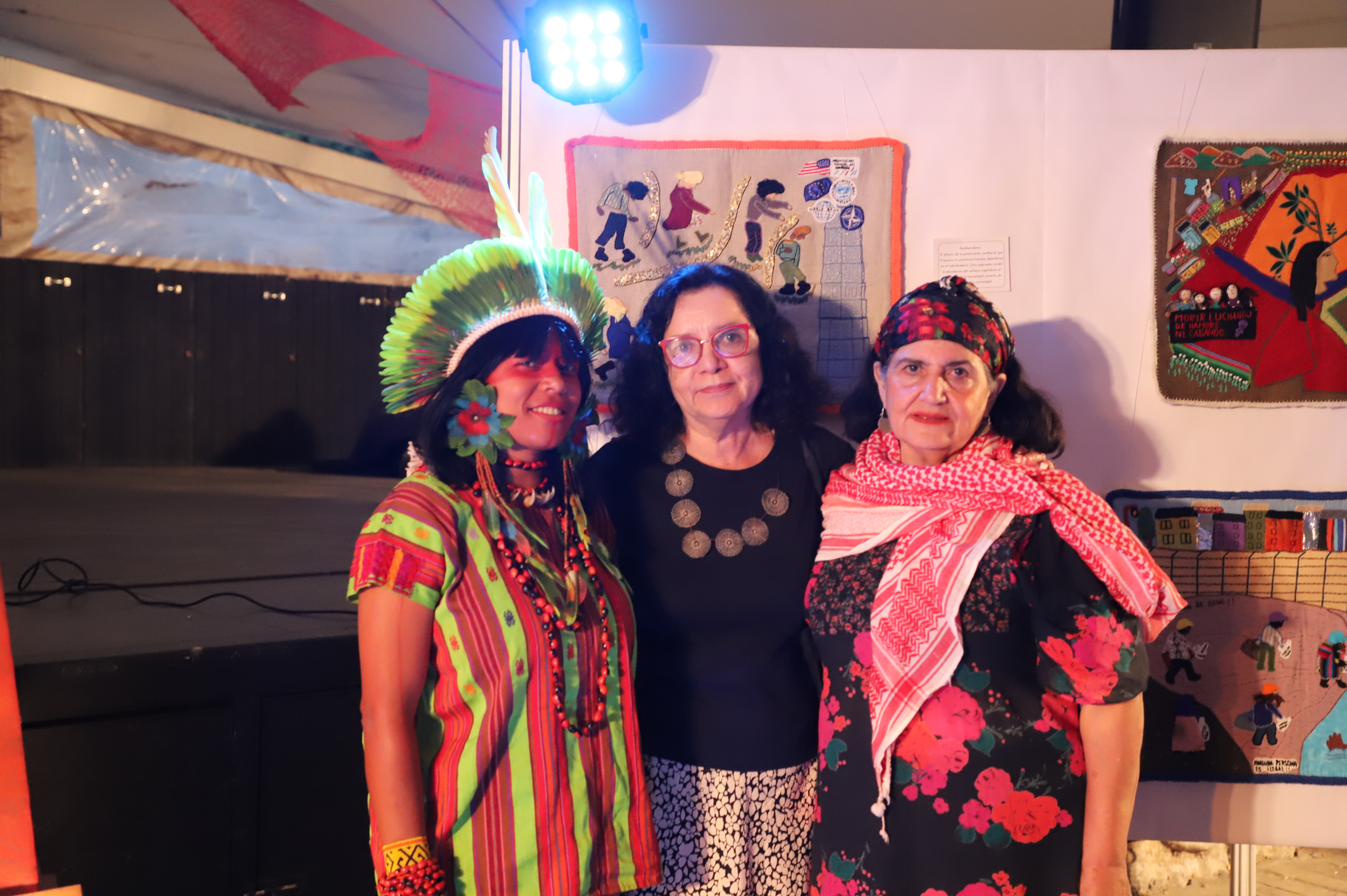 Arte, Memoria y Resistencia: Mujeres de Abya Yala se encuentran en Villa Grimaldi