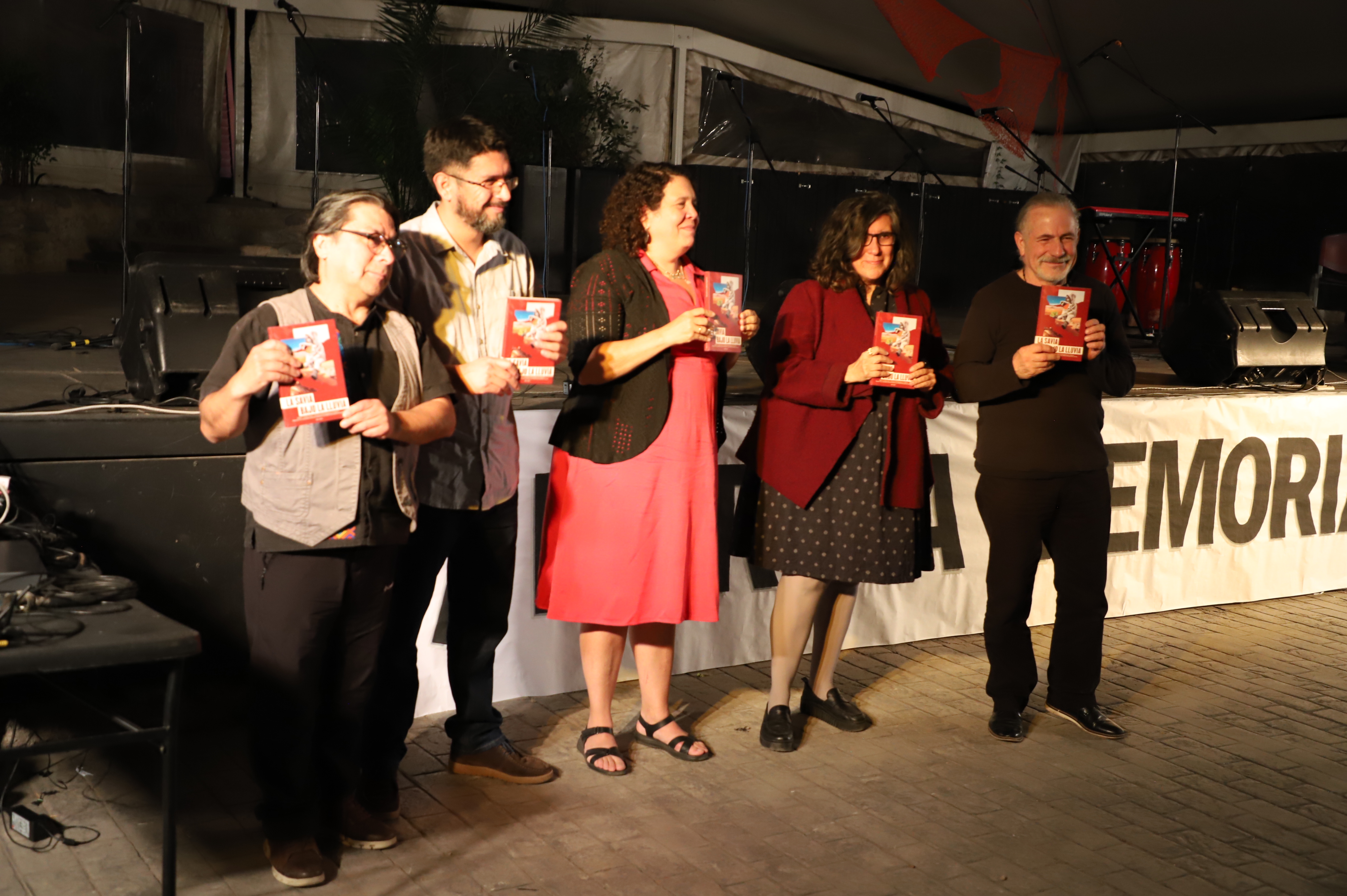 LANZAMIENTO DEL LIBRO «LA SAVIA BAJO LA LLUVIA»: UN ACTO DE RESISTENCIA Y MEMORIA COLECTIVA