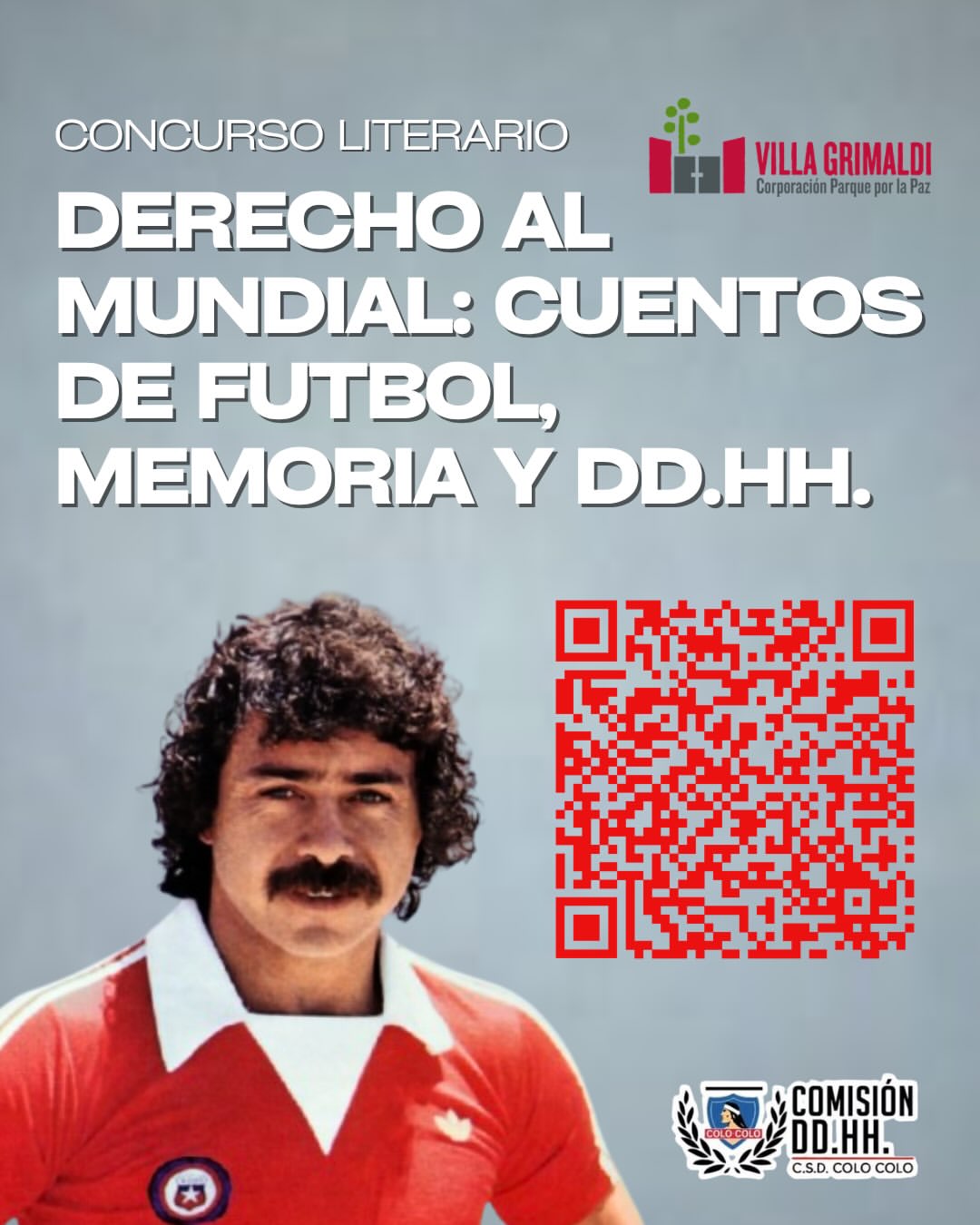 SE EXTIENDE PLAZO DEL CONCURSO LITERARIO «DERECHO AL MUNDIAL: CUENTOS DE FÚTBOL, MEMORIA Y DD.HH.»