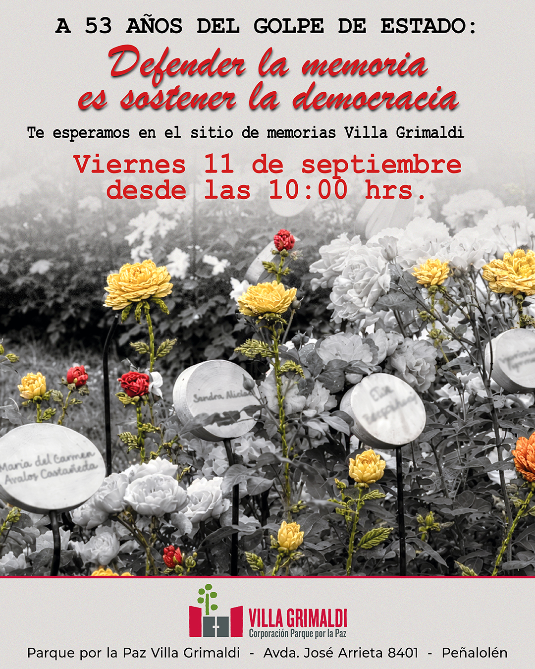 A 53 AÑOS DEL GOLPE DE ESTADO: DEFENDER LA MEMORIA ES SOSTENER LA DEMOCRACIA